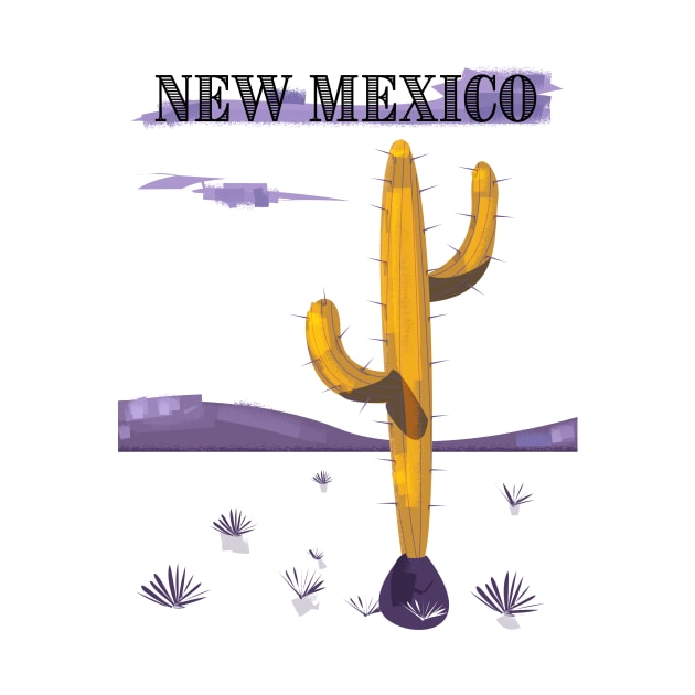 New Mexico Travel poster by nickemporium1