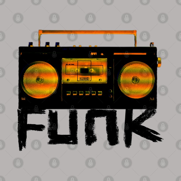 Music Vintage Funk Radio by badlydrawnbabe