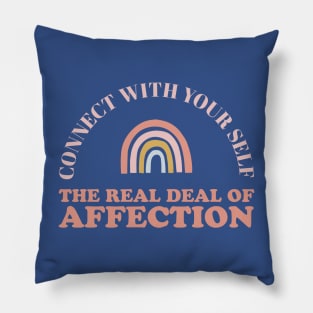 Connect with your self Pillow