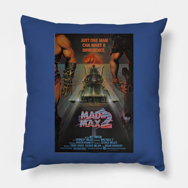 The Road Warrior Pillow by MikeCCD