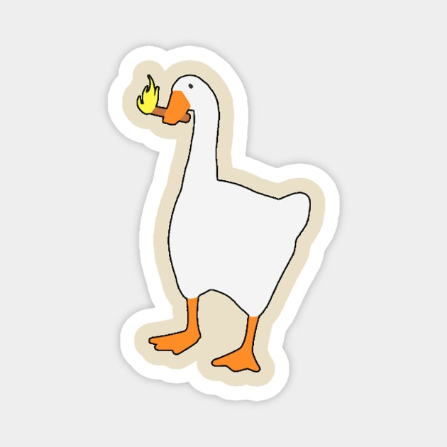 Goose Magnet by lanaflowerz