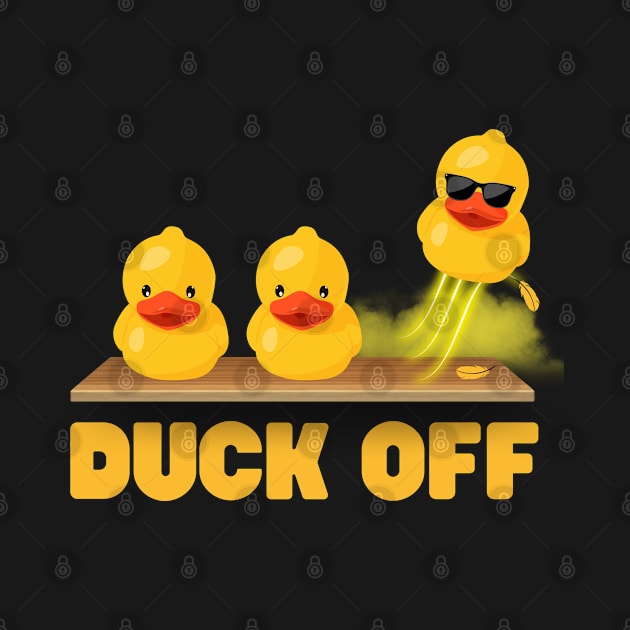 Duck Off by Kenny The Bartender's Tee Emporium