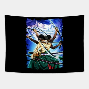 ZORO SAMURAI ANIME Tapestry