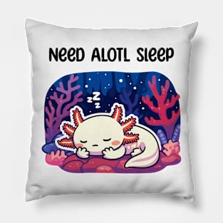 Cute Axolotl Sleeping Pillow