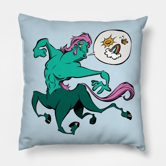 Centaur! Pillow by westinchurch