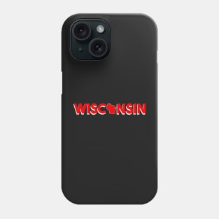 Wisconsin Sticker Phone Case