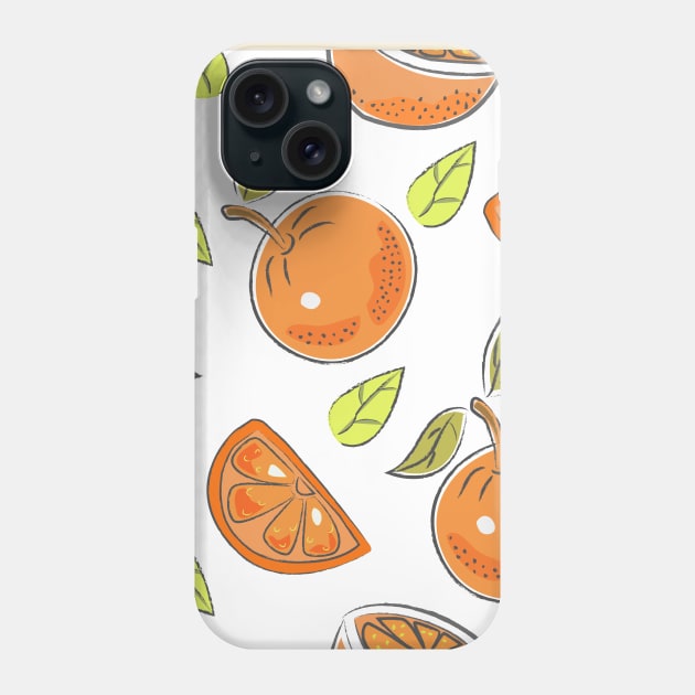 Oranges Phone Case by KristinaStellar 