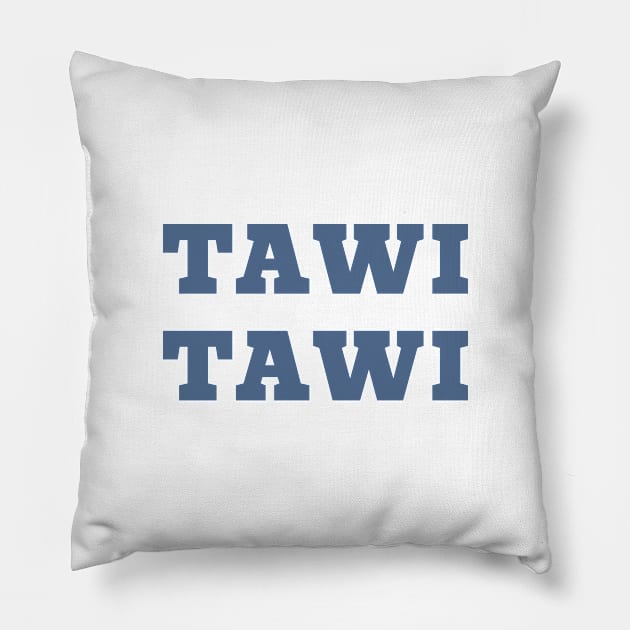 tawi tawi Philippines Pillow by CatheBelan