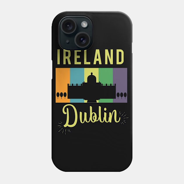 Irland Dublin Schloss Phone Case by schuhboutique-finke