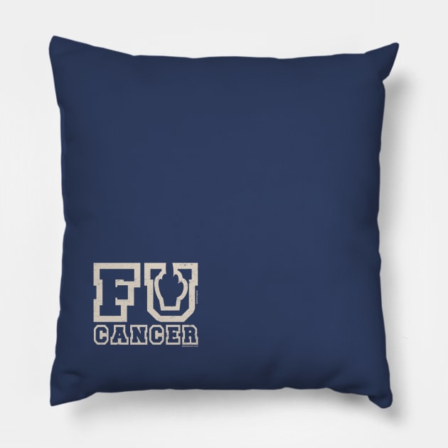 FUcancer Pillow by Dragin_Ink