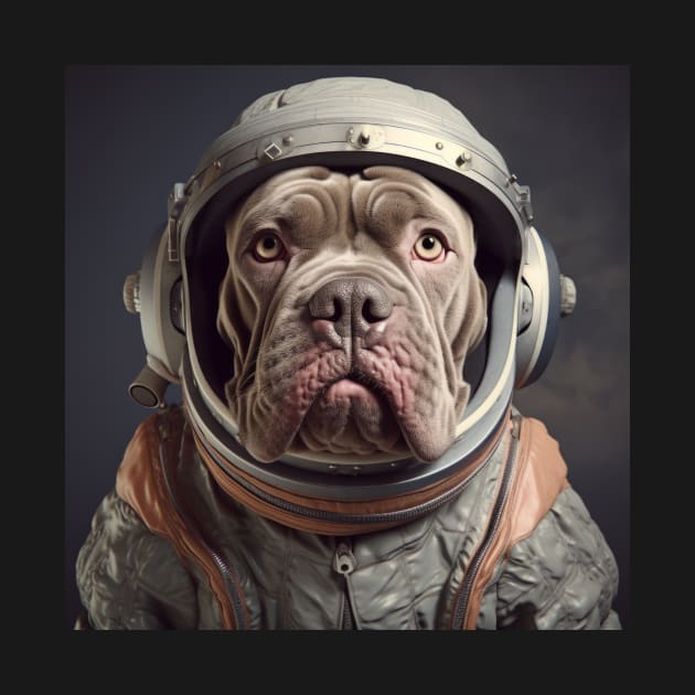 Astro Dog - Neapolitan Mastiff by Merchgard