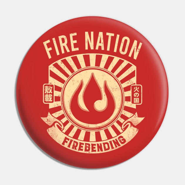 Fire Nation Pin by OniSide