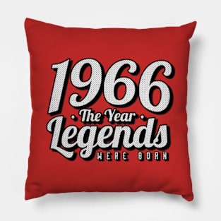 1966 Birth Year Pillow