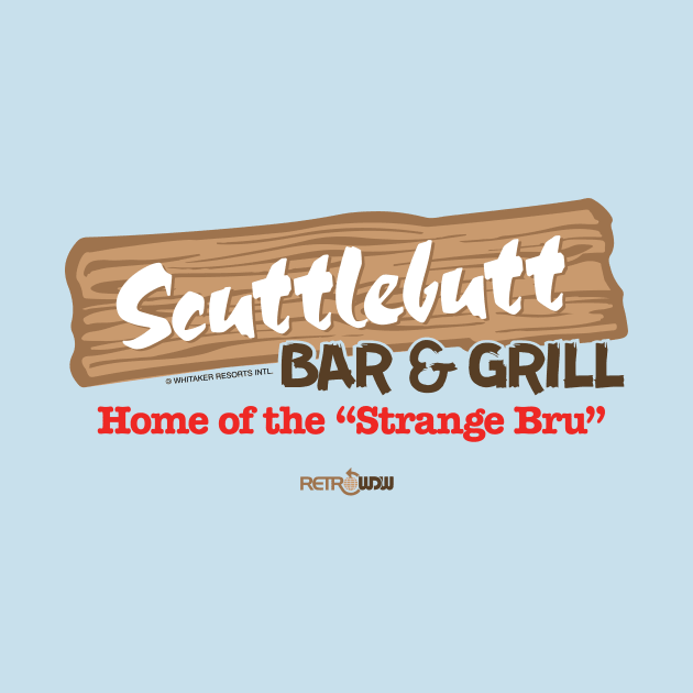 Scuttlebutt Bar and Grill - Thunder In Paradise by RetroWDW