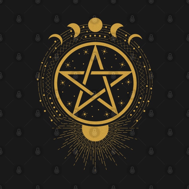 Pentacle | Pagan Symbol by CelestialStudio