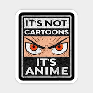 It is not a cartoon it is an anime Magnet