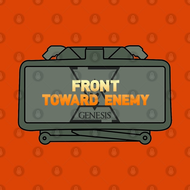 Genesis - Front towards enemy Logo by retromegahero