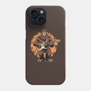 Sasquatch "bigfoot" rock on 2024 Phone Case