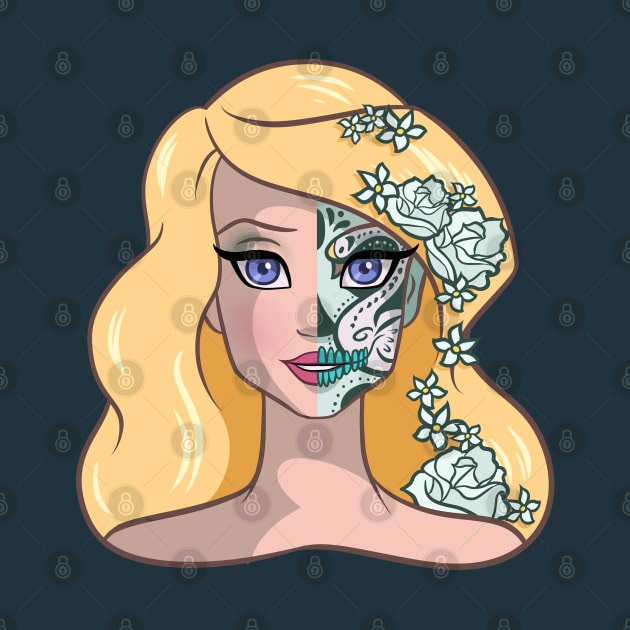 Sugar Skull Series: Odette by Ellador