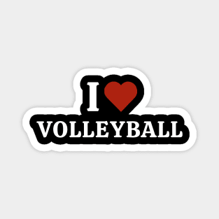 I love Volleyball Magnet