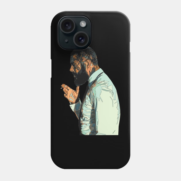 Post Malone Mosaic Phone Case by lazartemarjun