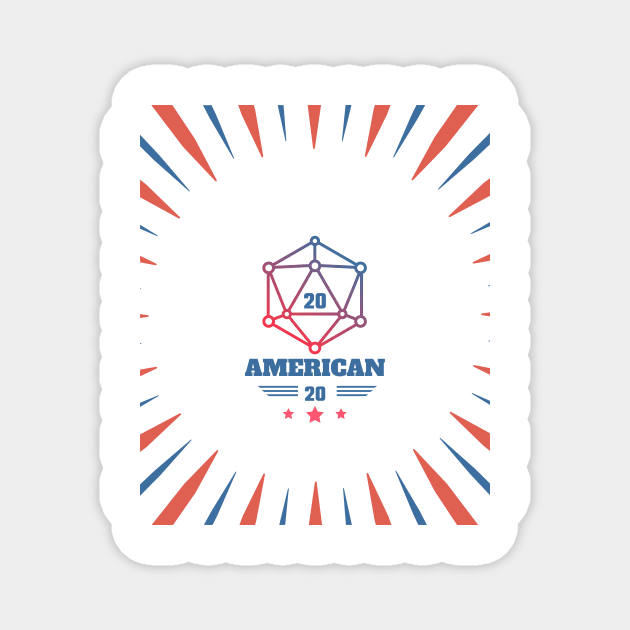 American 20 Magnet by natural-20s