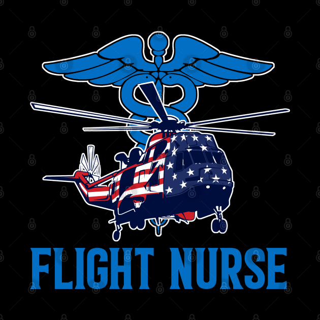 Flight Nurse American Flag by neonatalnurse