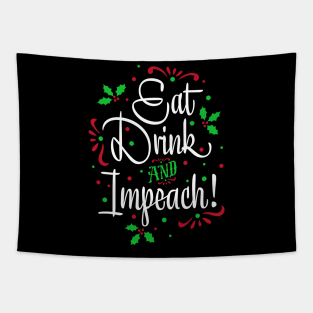 Holiday Impeachment Humor Tapestry