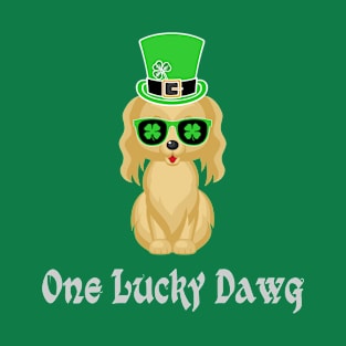 St Patricks Day..One Lucky dawg T-Shirt