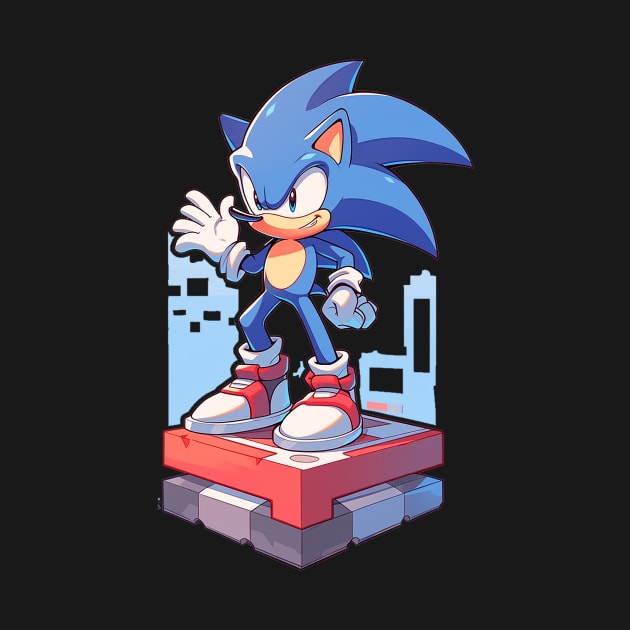 sonic by piratesnow