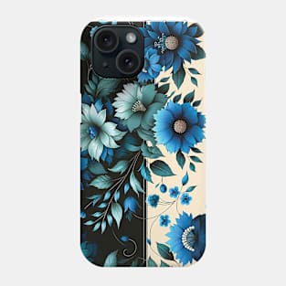 flower, Midnight Blossom Florals Phone Case