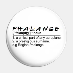 Phalange Pin