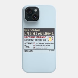 Portal 2, Cave Johnson Phone Case