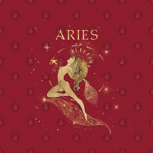 Aries zodiac sign by ArtStyleAlice