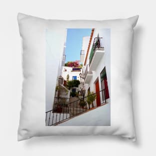 Frigiliana Andalucia Costa Del Sol Spain Pillow