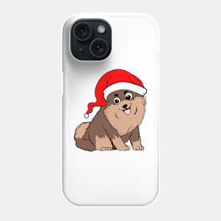 Santa Puppy Phone Case