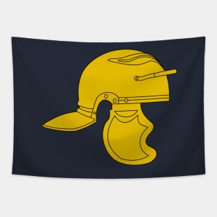 Golden Imperial Roman Helmet (Galea) Tapestry