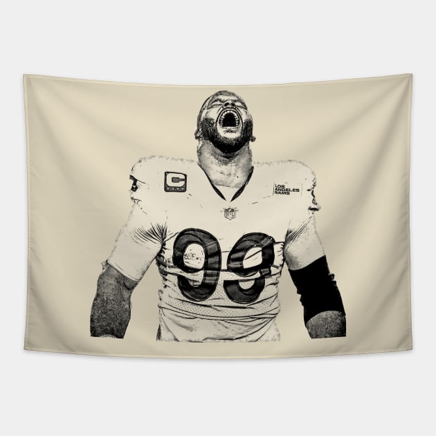 Aaron Donald Tapestry by Zluenhurf