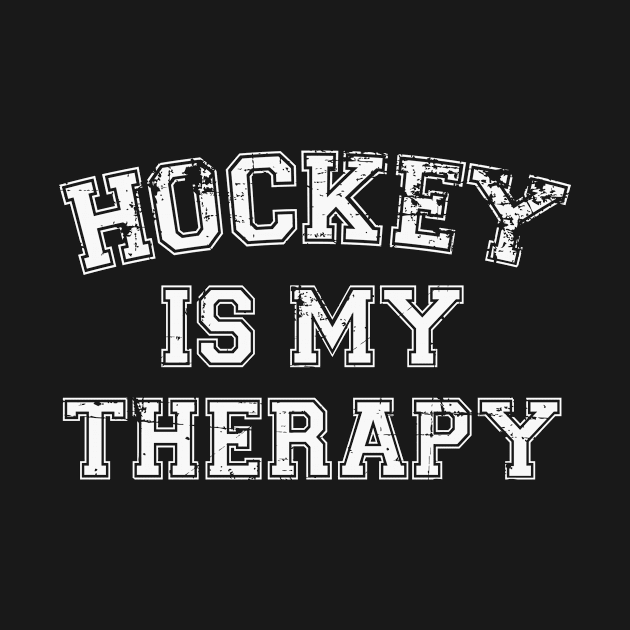 Hockey Is My Therapy by RW