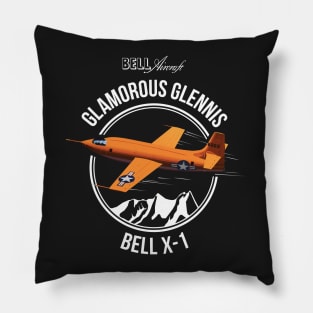 Bell X-1 Supersonic Aircraft Sound Barrier Anniversary Shirt Rocket Pillow