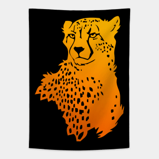 Cheetah Portrait Tapestry