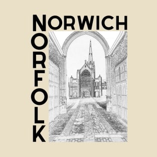 Norwich Cathedral Norfolk T-Shirt