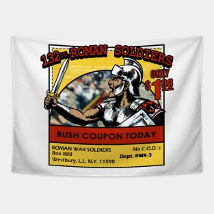 Comic Book Ad Coupon Tapestry