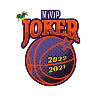 Nikola Jokic MVP Denver Nuggets 2021-2022 Back To Back T-Shirt