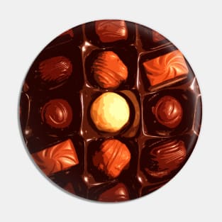 Assorted Chocolates Pin