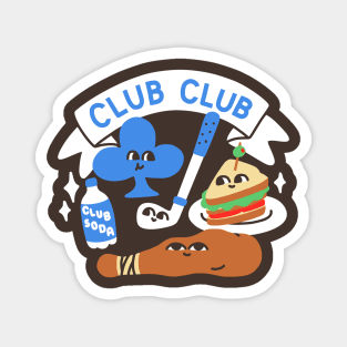 Club Club (Cute Version) Magnet