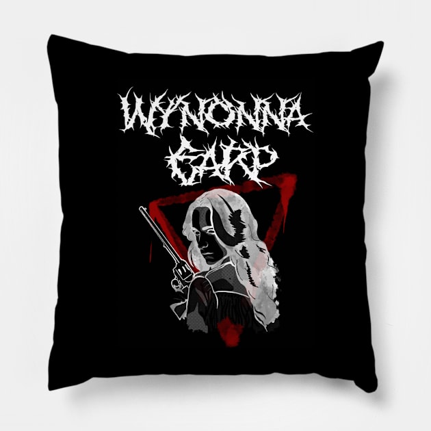 Metal - Wynonna Earp promo Pillow by PurgatoryArchaeologicalSurvey