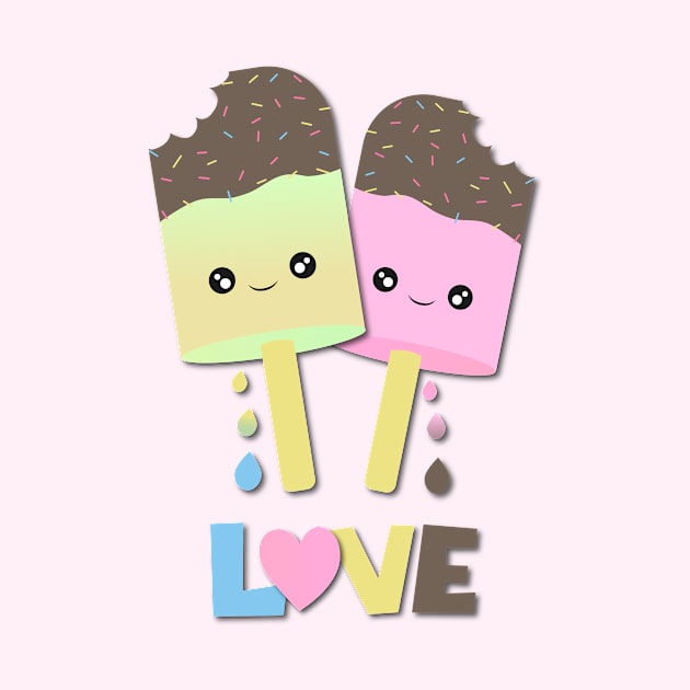 Popsicle Love by HelenDesigns