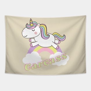 carcass ll unicorn Tapestry