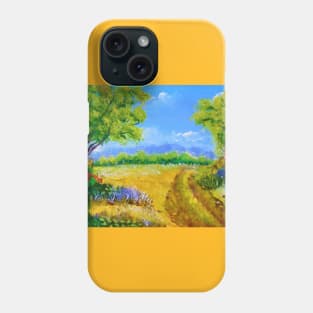 Rose Garden Acrylic Painting Phone Case